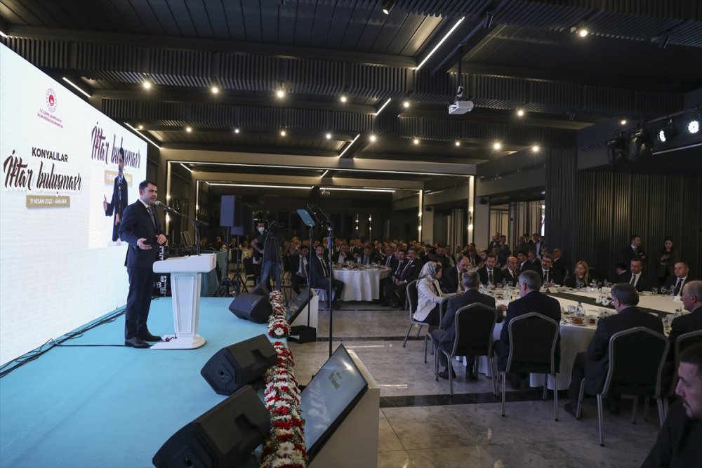 Murat Kurum Konyalı Hemşerileri İle İftarda Buluştu