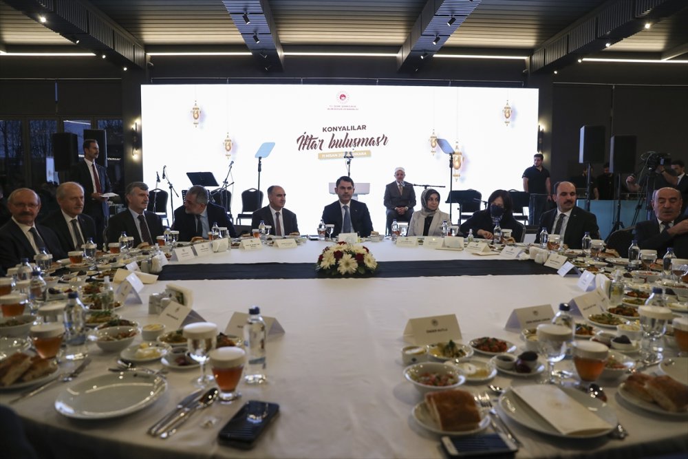 Murat Kurum Konyalı Hemşerileri İle İftarda Buluştu