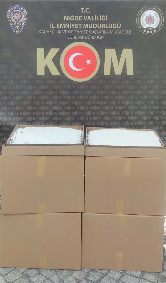 Kaçak Makaron Ticareti Niğde'de Son Buldu