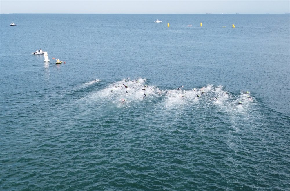 Avrupa Triatlon Kupası İlk Gün Yarışları Tamamlandı