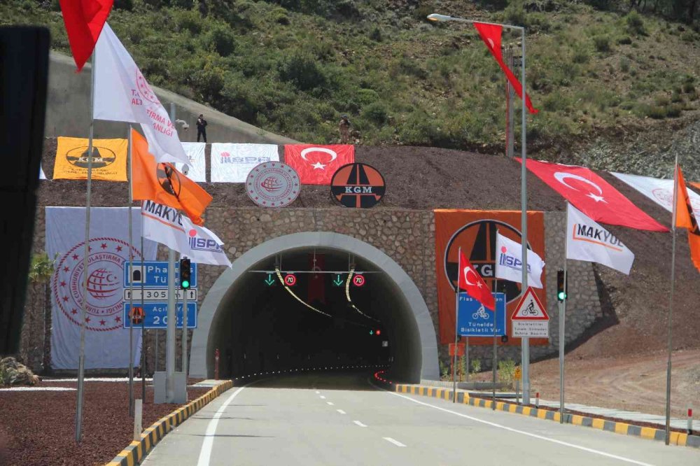 Cumhurbaşkanı Erdoğan, Phaselis Tüneli Açılışında Konuştu