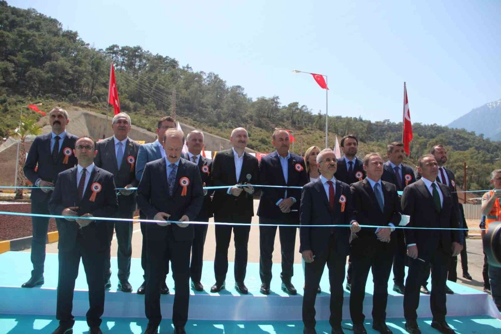 Cumhurbaşkanı Erdoğan, Phaselis Tüneli Açılışında Konuştu