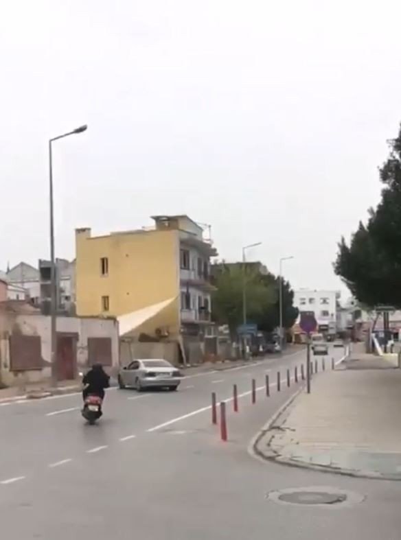 Kaldırımda Son Bulan 3 Saniyelik Drift, Sosyal Medyayı Salladı