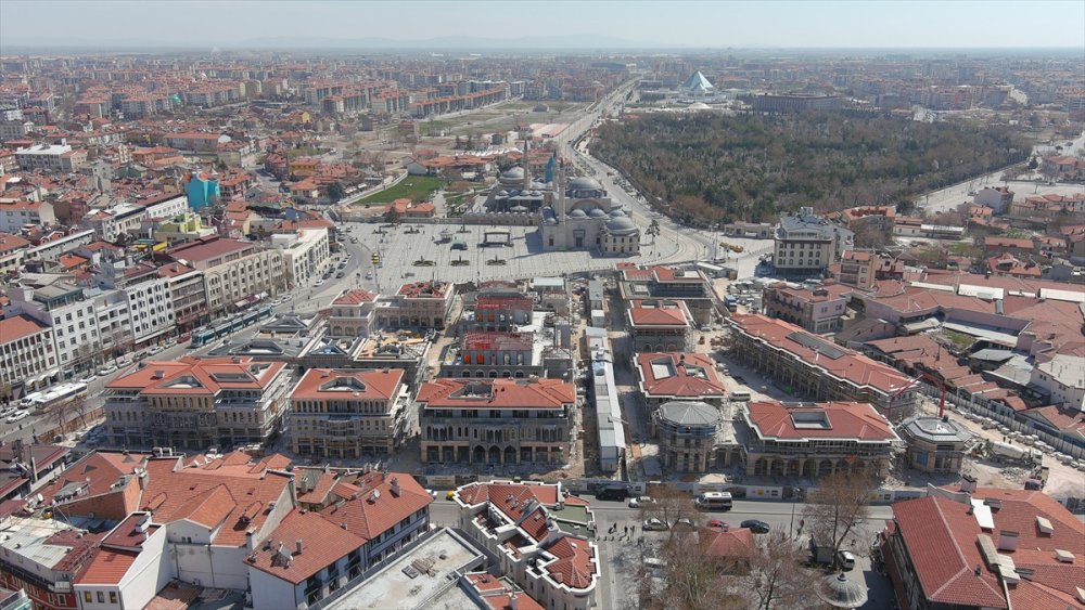 Mevlana Müzesi Bölgesinde Tarihi Dönüşüm Tamamlanıyor