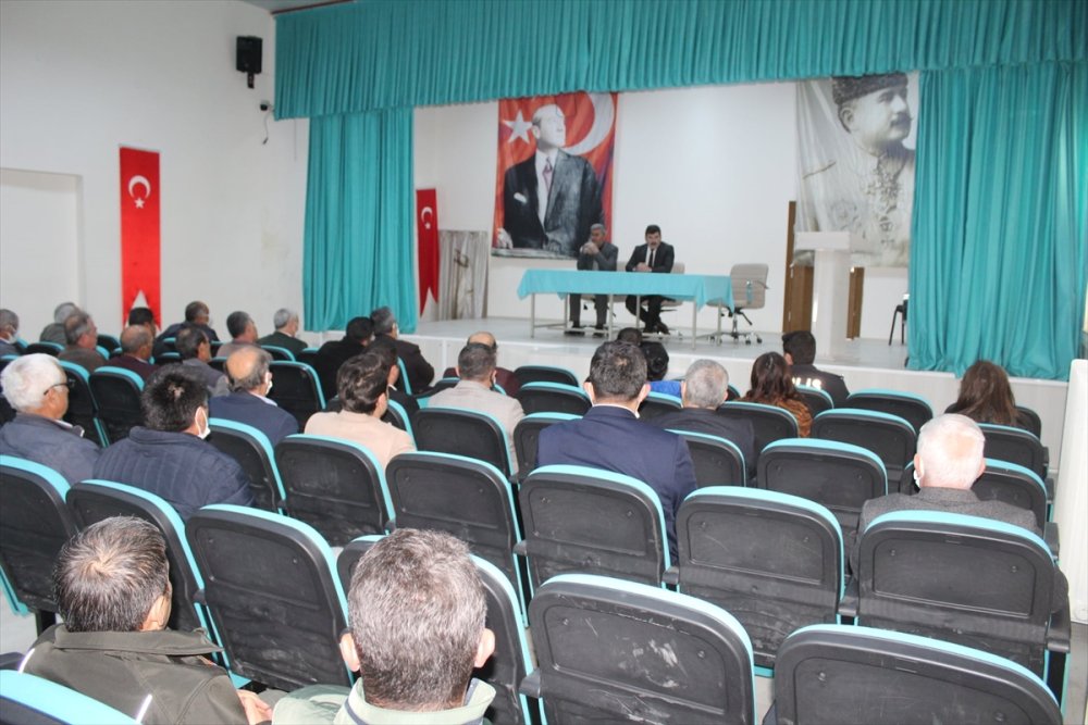 Kazımkarabekir'de Muhtarlar Ve Halk Günü Toplantısı