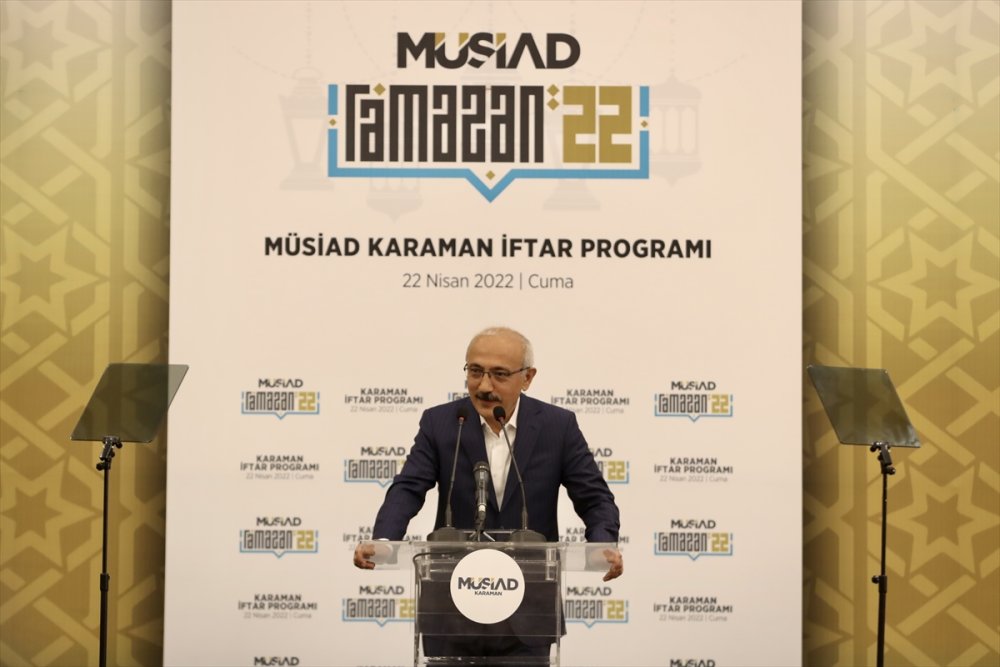 Bakan Mustafa Varank, Müsiad Karaman Şubesinin İftar Programına Katıldı