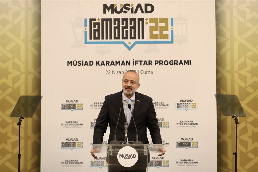 Bakan Mustafa Varank, Müsiad Karaman Şubesinin İftar Programına Katıldı