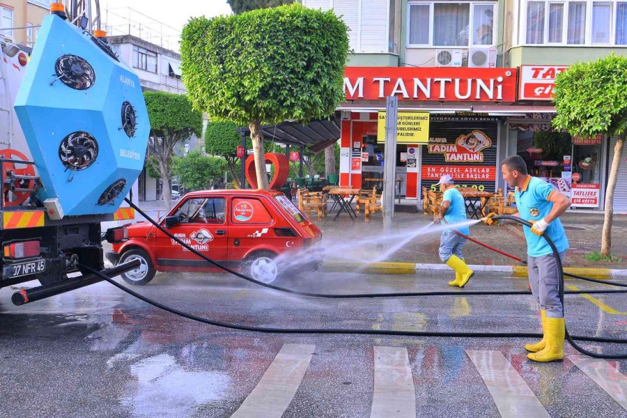 Alanya’da Ramazan Bayramı’nda Temizlik İşleri Tam Mesai Yapacak