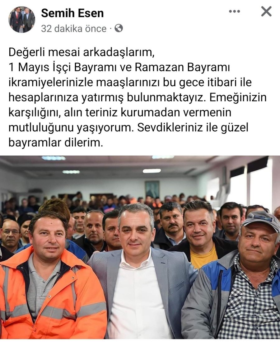 Esen Personelinin Yüzünü Güldürdü
