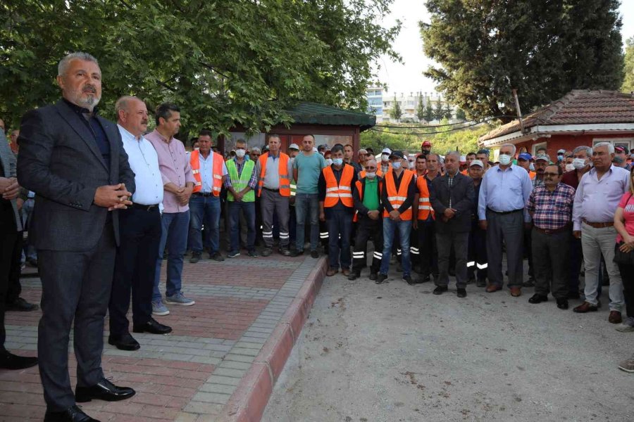 Başkan Sözen, Çalışanlarıyla Bayramlaştı