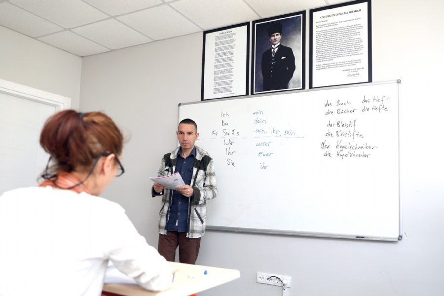 Mercek’te Almanca Dersleri Başladı