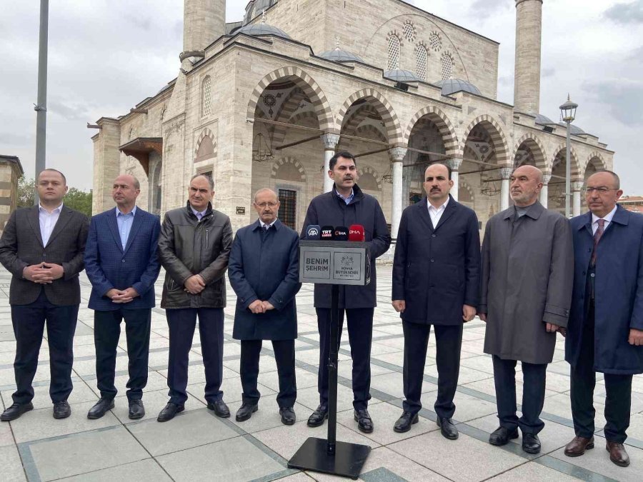 Bakan Kurum: “ramazan Selçuklu, Osmanlı Payitahtı Konya’da Bir Başka Güzel"