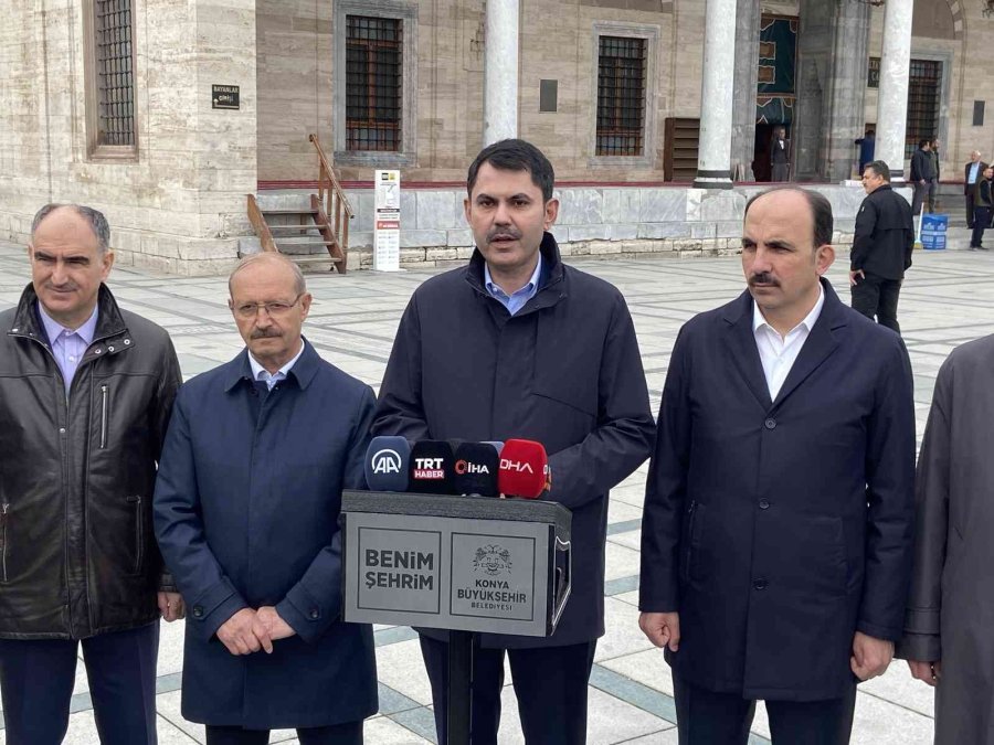 Bakan Kurum: “ramazan Selçuklu, Osmanlı Payitahtı Konya’da Bir Başka Güzel"