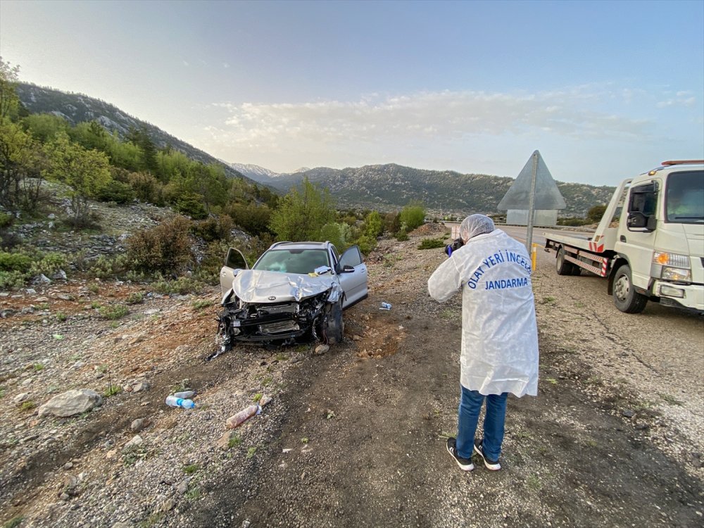 Antalya Yolunda Trafik Kazası
