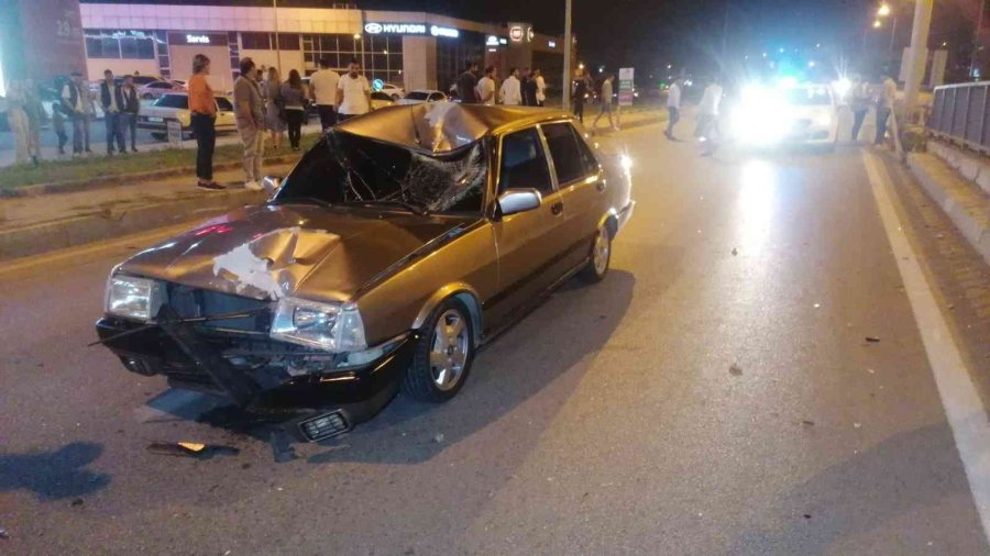 Alkollü Sürücünün Arkadan Çarpıp Sürüklediği Motosiklet Sürücüsü Ağır Yaralandı