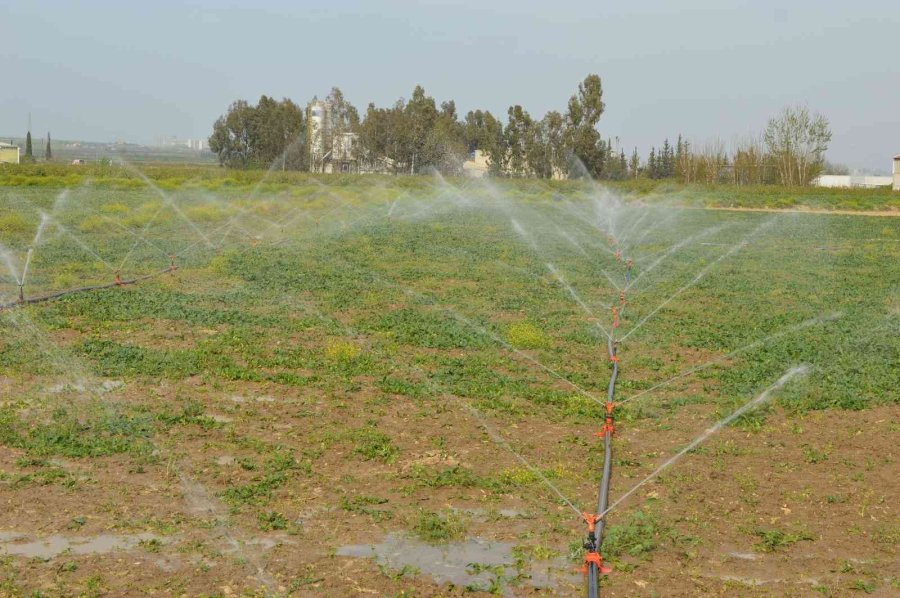 Mersin’de 1 Nisan’da Başlayan Sulama Sezonunda 717 Bin 560 Dekar Tarım Arazisi Sulanacak
