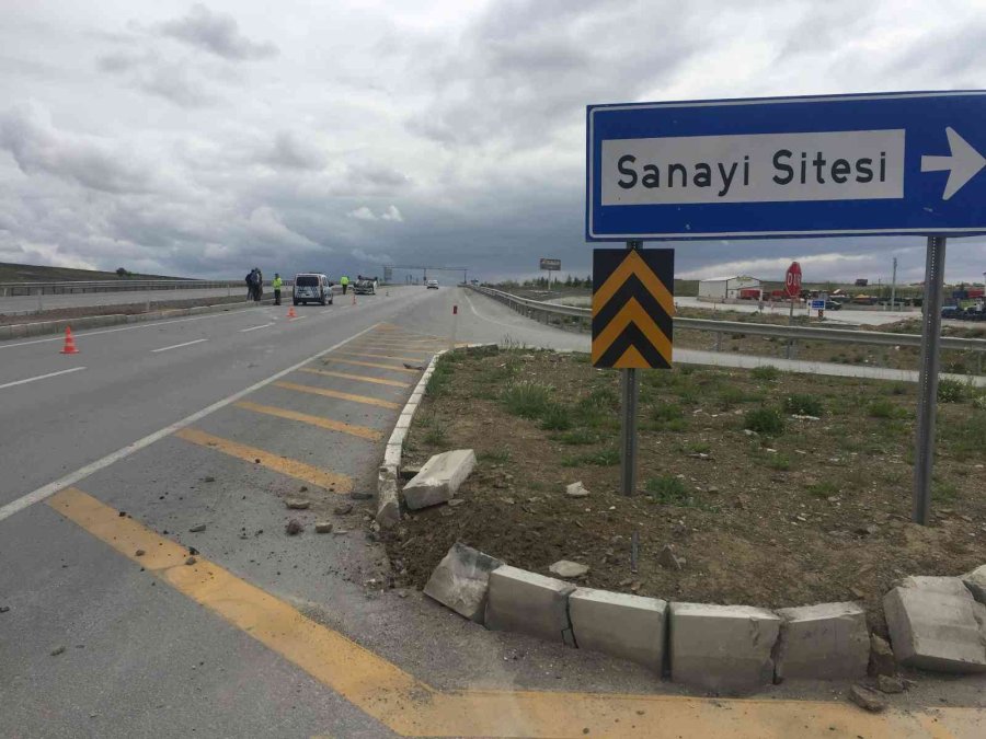 Konya’da Otomobil Takla Attı: 1 Yaralı
