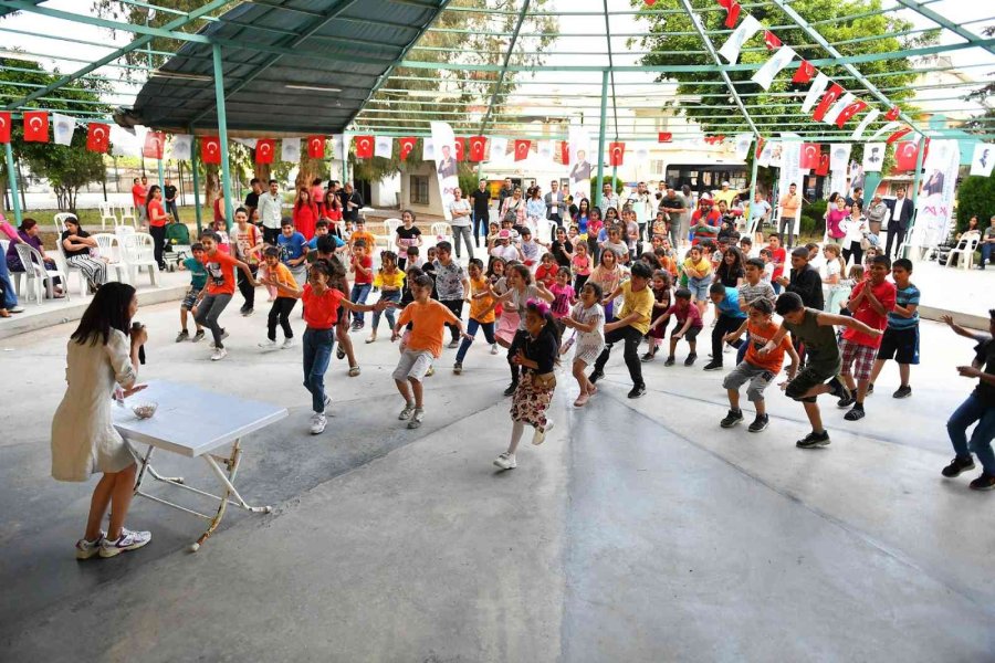 Tarsus’un Köylerinde Çocuklar 3 Gün Bayram Coşkusu Yaşadı