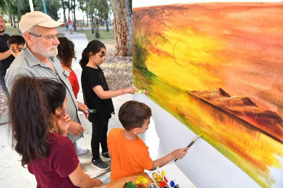 Tarsus’un Köylerinde Çocuklar 3 Gün Bayram Coşkusu Yaşadı