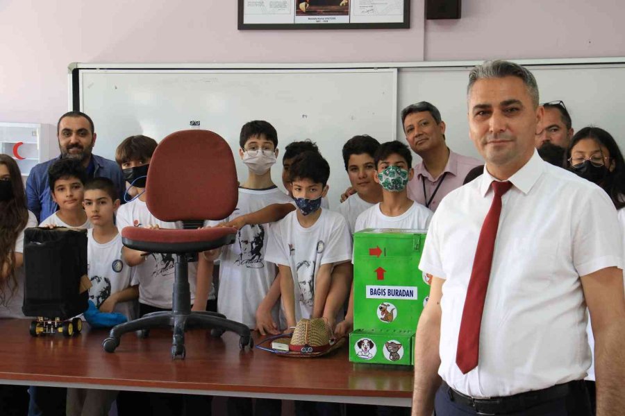 Öğrencilerden Yaşamı Kolaylaştıracak Projeler