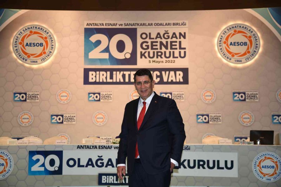 Aesob Başkanı Adlıhan Dere Güven Tazeledi