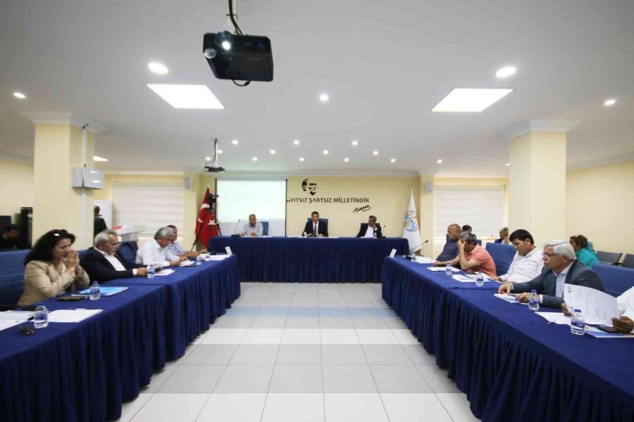 Kaş Belediyesi Mayıs Ayı Meclis Toplantısı Yapıldı