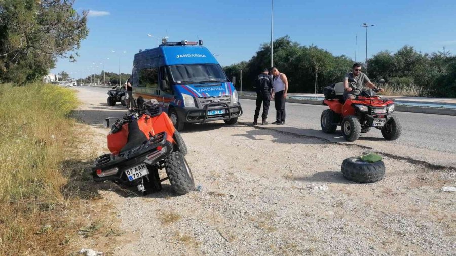 Atv Kazasında Fransız Anne Ve Kız Ölümden Döndü