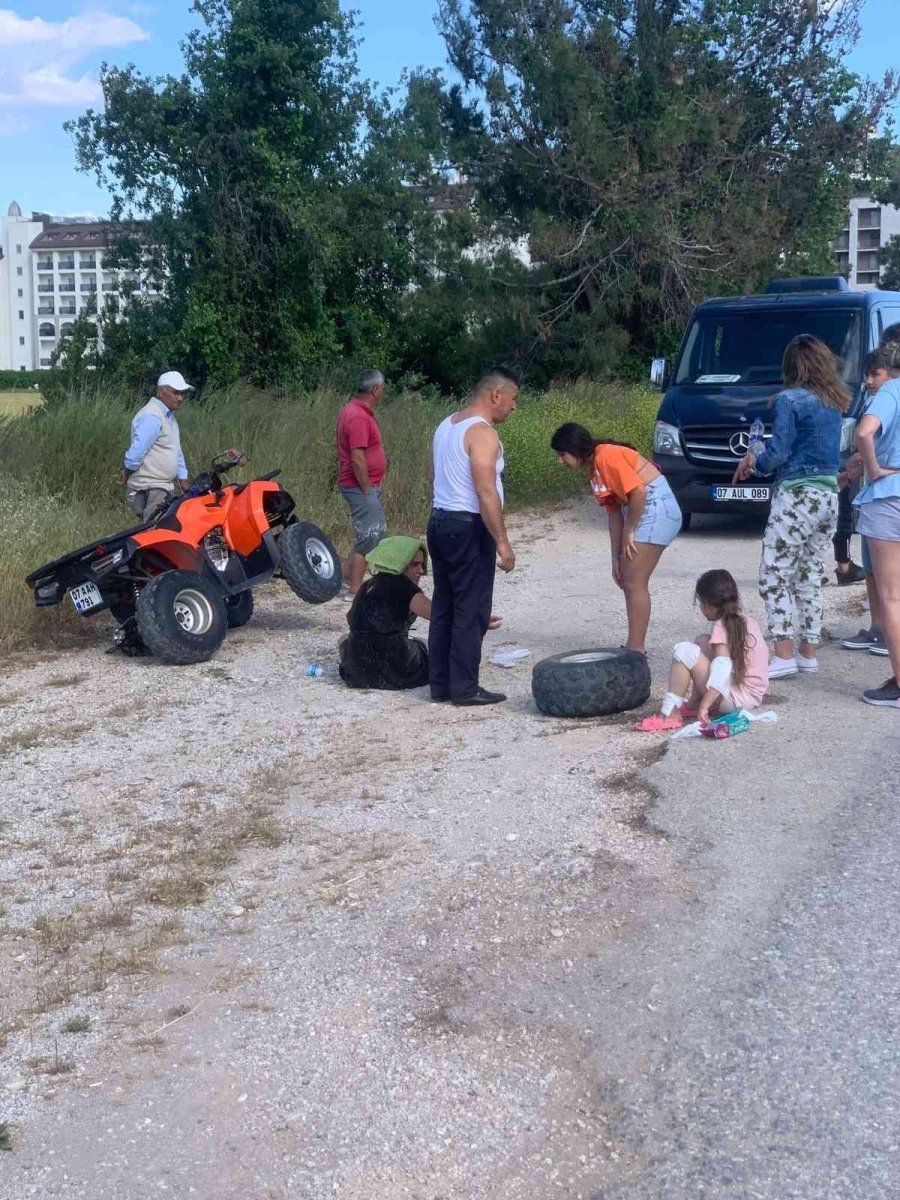 Atv Kazasında Fransız Anne Ve Kız Ölümden Döndü