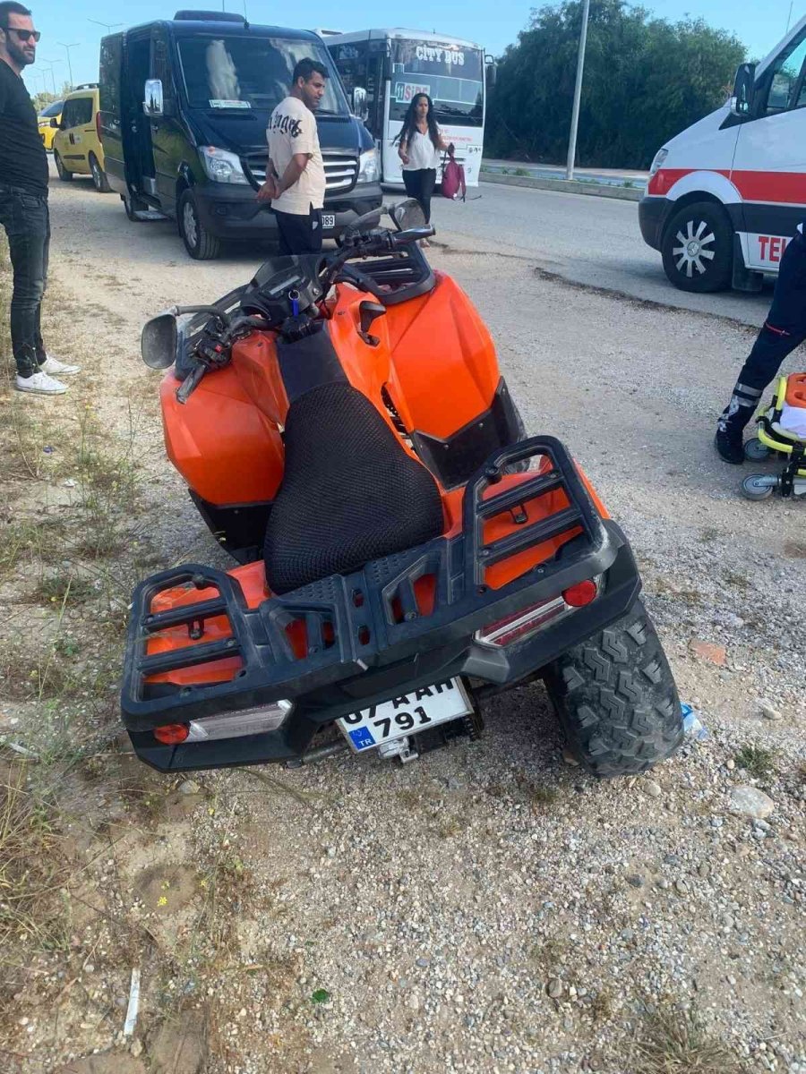 Atv Kazasında Fransız Anne Ve Kız Ölümden Döndü