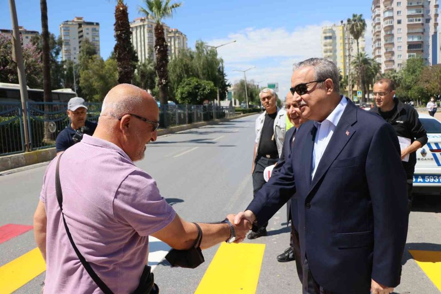 ’yayalar İçin 5 Adımda Güvenli Trafik’ Kampanyası Mersin’de Başladı