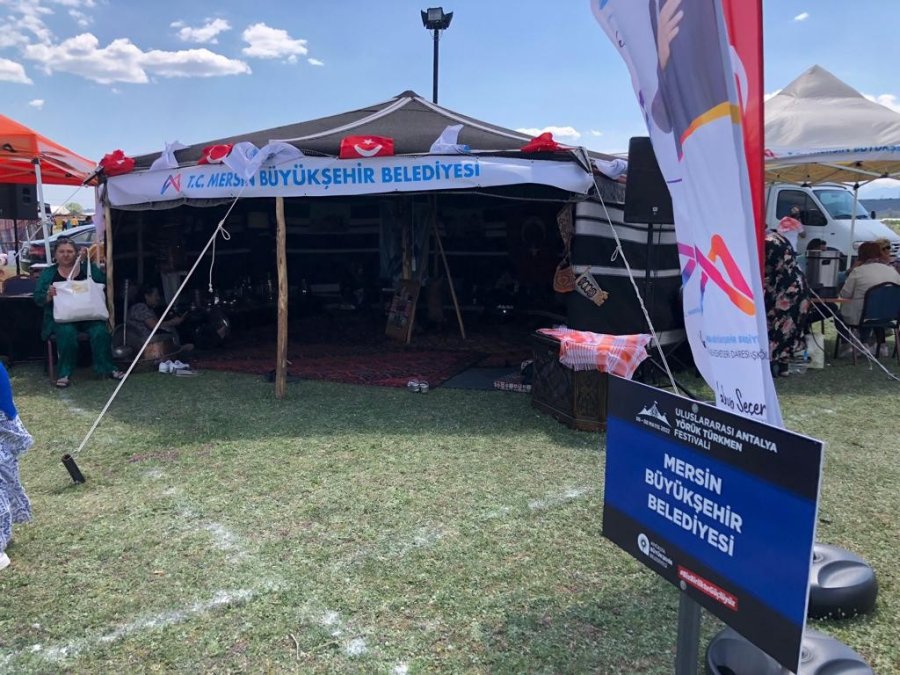 Mersin, Antalya Yörük Türkmen Festivali’nde Tanıtılıyor