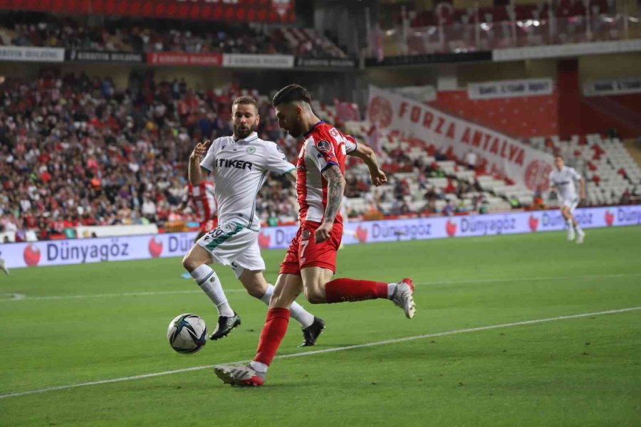 Spor Toto Süper Lig: Antalyaspor: 3 - Konyaspor: 2 (maç Sonucu)