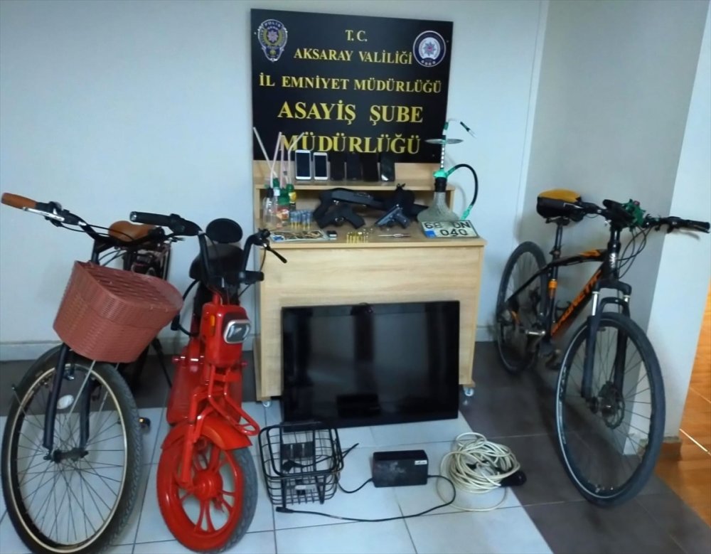 Aksaray'da Hırsızlık Zanlısı Yakalandı