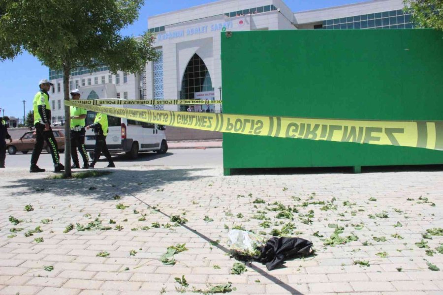 Karaman’da Fünye İle Patlatılan Bez Çantadan Ispanak Çıktı