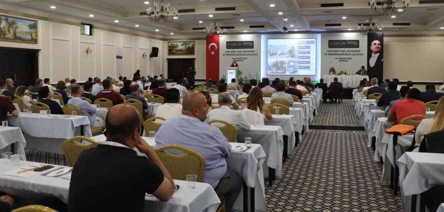 Osb’ler Yeşil Dönüşümde Türkiye’ye Örnek Olacak