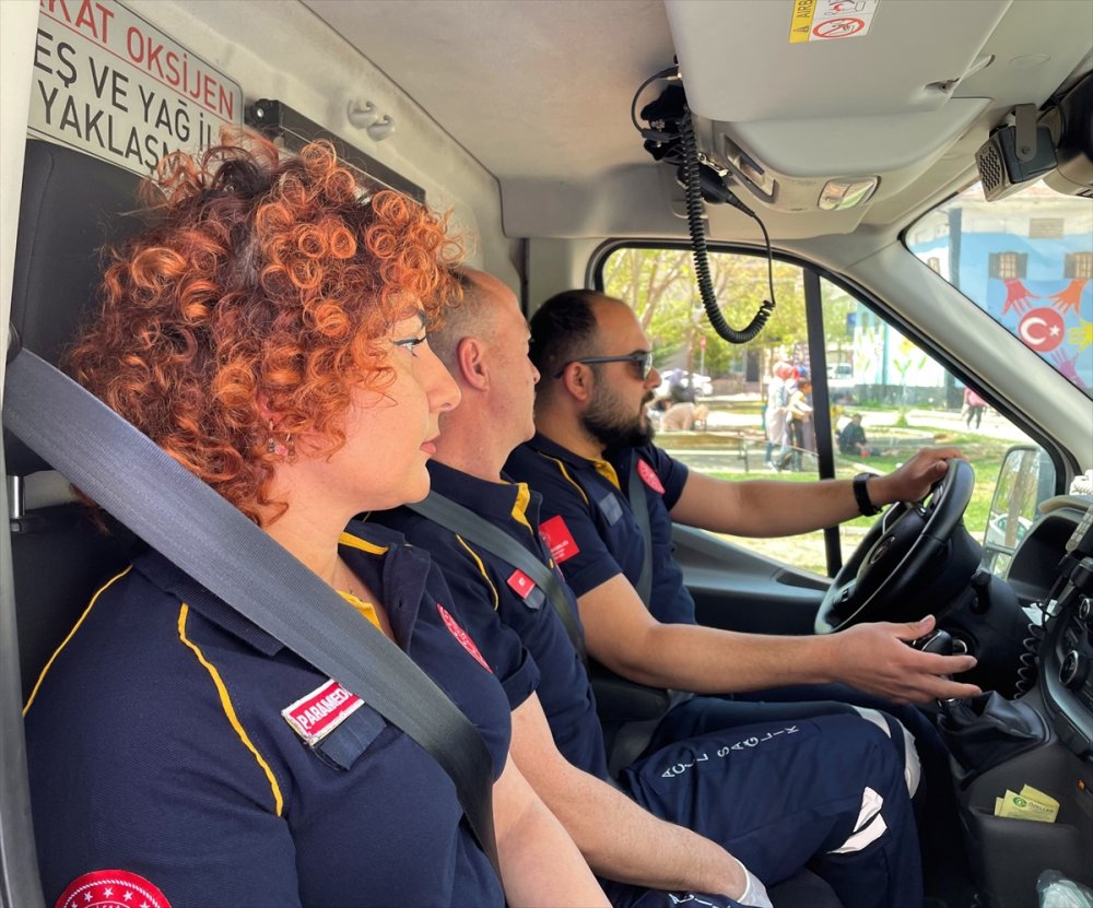 Aksaray'da Sağlık Çalışanı Çiftin Zorlu Mesaisi