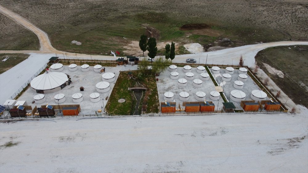 Aksaray'da Kıl Çadırdan Alternatif Tatil