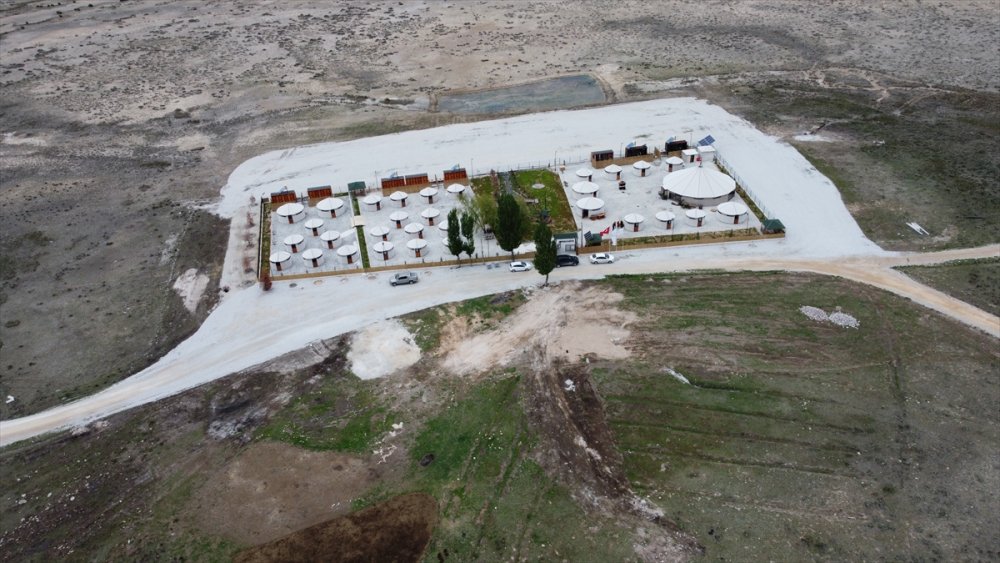 Aksaray'da Kıl Çadırdan Alternatif Tatil