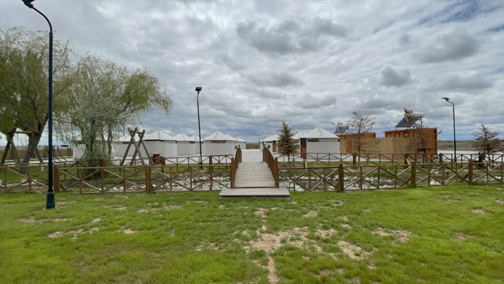 Aksaray'da Kıl Çadırdan Alternatif Tatil