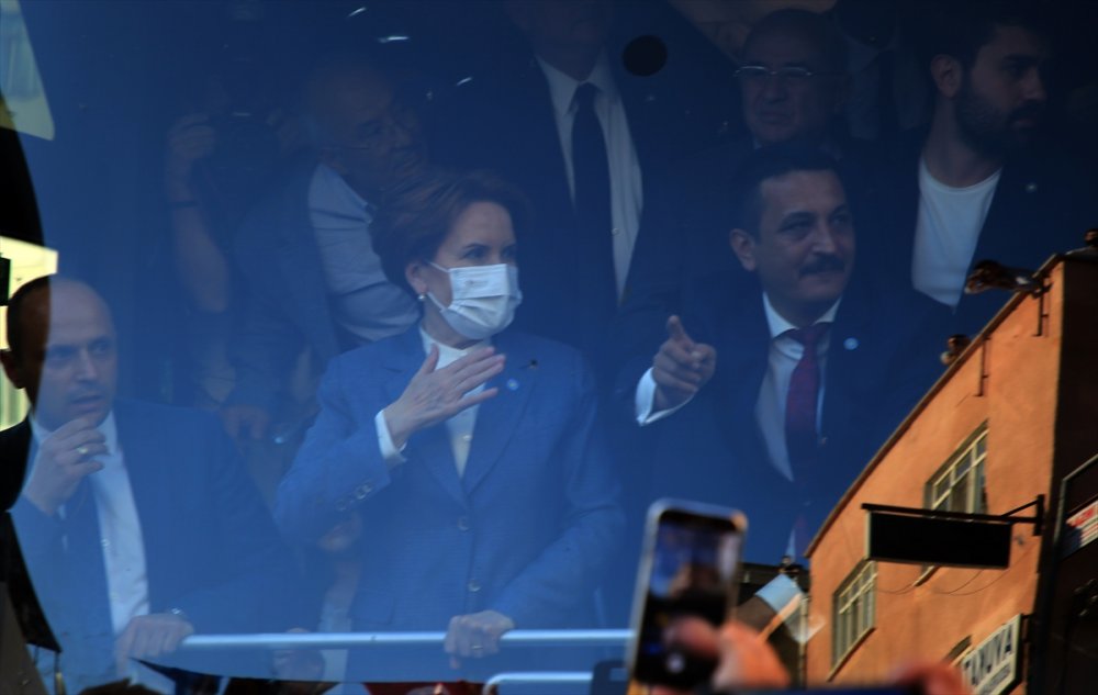 İyi Parti Genel Başkanı Akşener, Mut'ta Konuştu