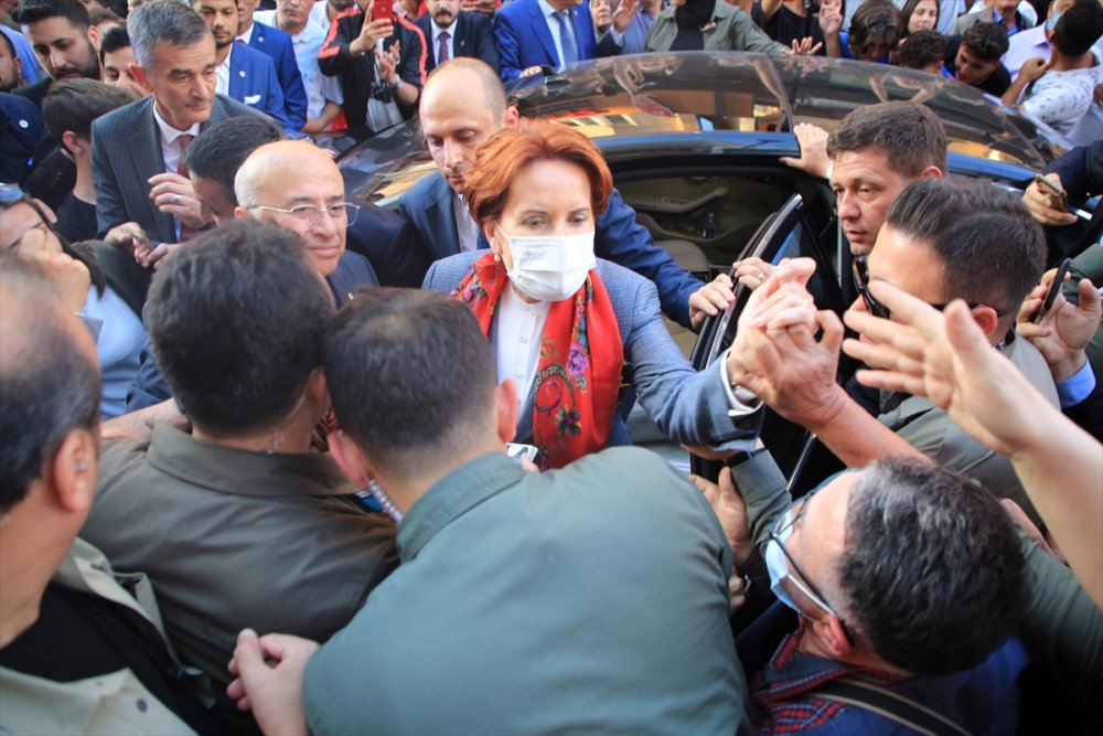 İyi Parti Genel Başkanı Akşener, Mut'ta Konuştu