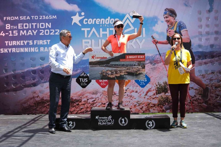 Corendon Airlines Tahtalı Run To Sky Ödül Töreniyle Sona Erdi