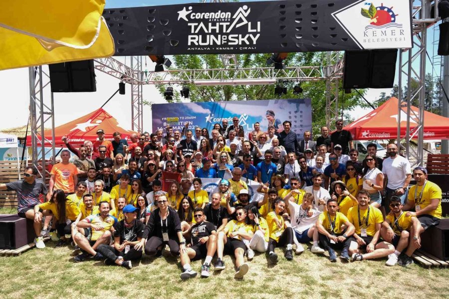 Corendon Airlines Tahtalı Run To Sky Ödül Töreniyle Sona Erdi