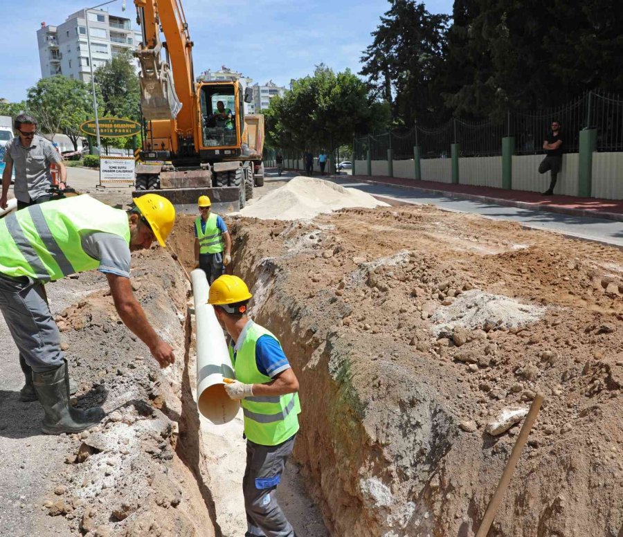 Antalya’da 50 Yıllık İçme Suyu Hattı Yenileniyor