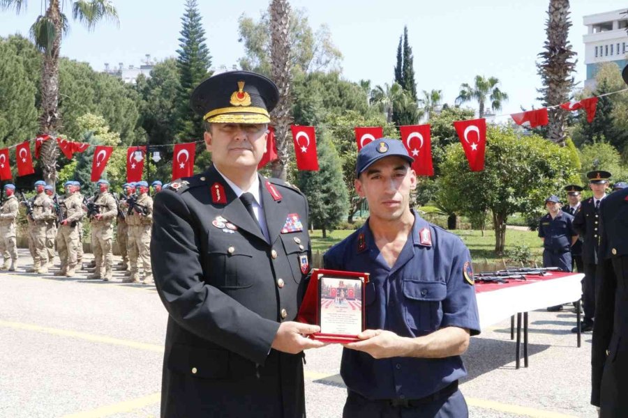 Antalya İl Jandarma Komutanlığında ‘özel Bireylere’ Temsili Askerlik Töreni Düzenlendi