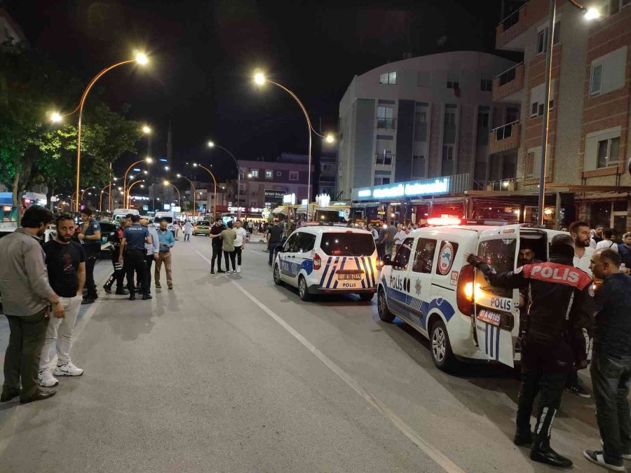 Antalya’da Silahlı Sopalı Kavga, Silahla Ateş Edilme Anı Kamerada: 3 Yaralı, 3 Gözaltı