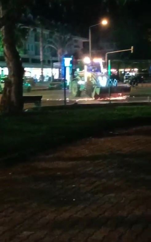 Antalya’da İş Makineli Drifte Rekor Ceza