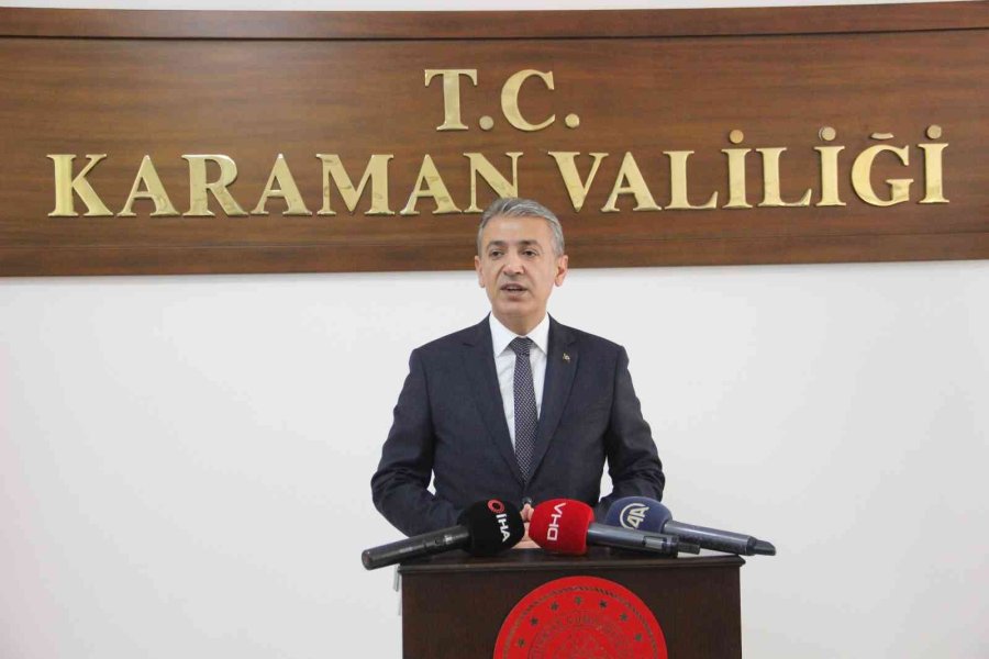 Karaman Valisi Tuncay Akkoyun Görevine Başladı