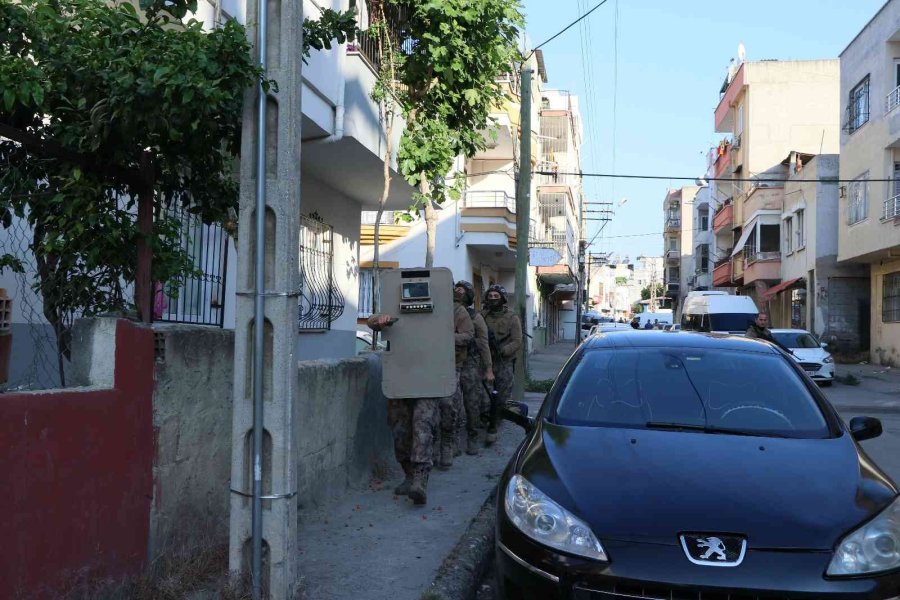 Mersin’de Uyuşturucu Satıcılarına Dev Operasyon