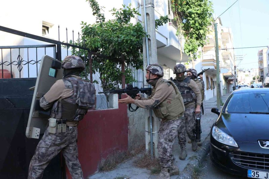 Mersin’de Uyuşturucu Satıcılarına Dev Operasyon